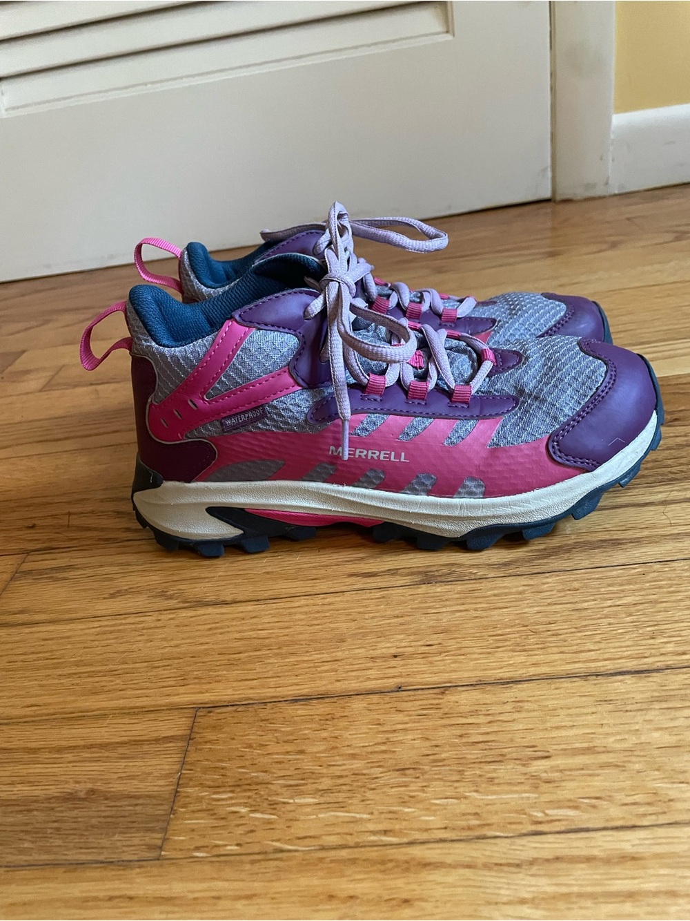 Merrell Women's Purple and Pink Trail Sneakers